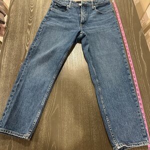 Classic Mom Blue Denim Jeans